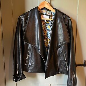 Spring faux leather BCBG jacket, super cute!!!